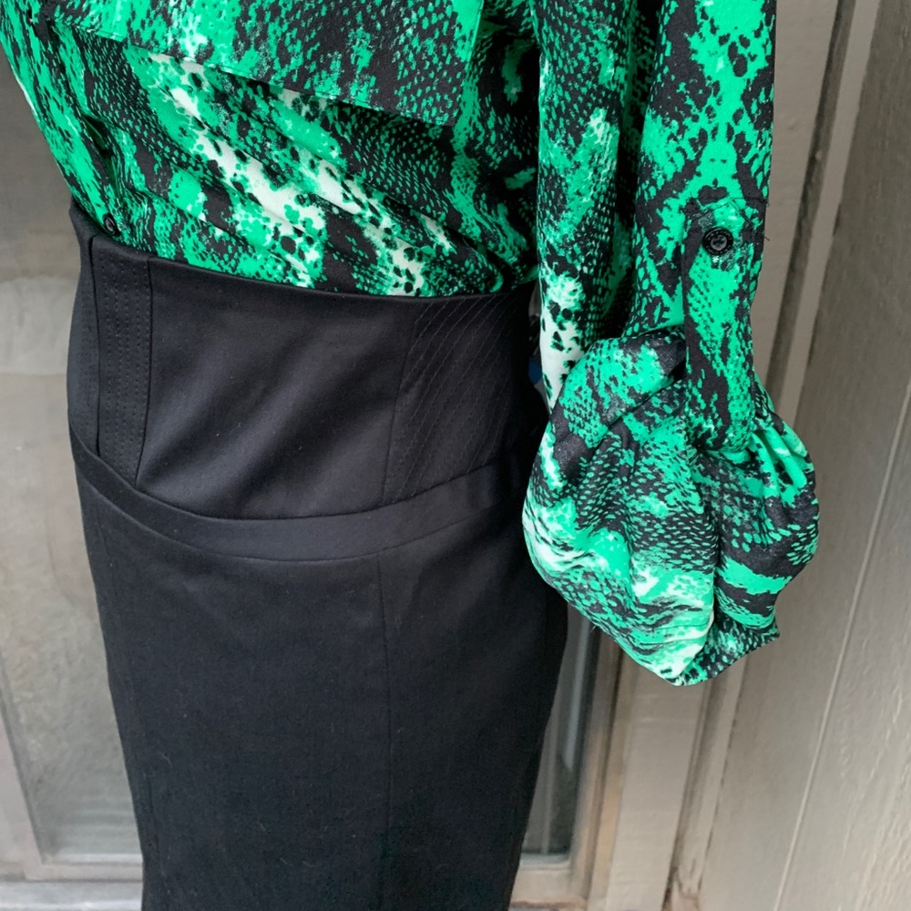 New Express Design Studio High Waist pencil skirt - Picture 2 of 8